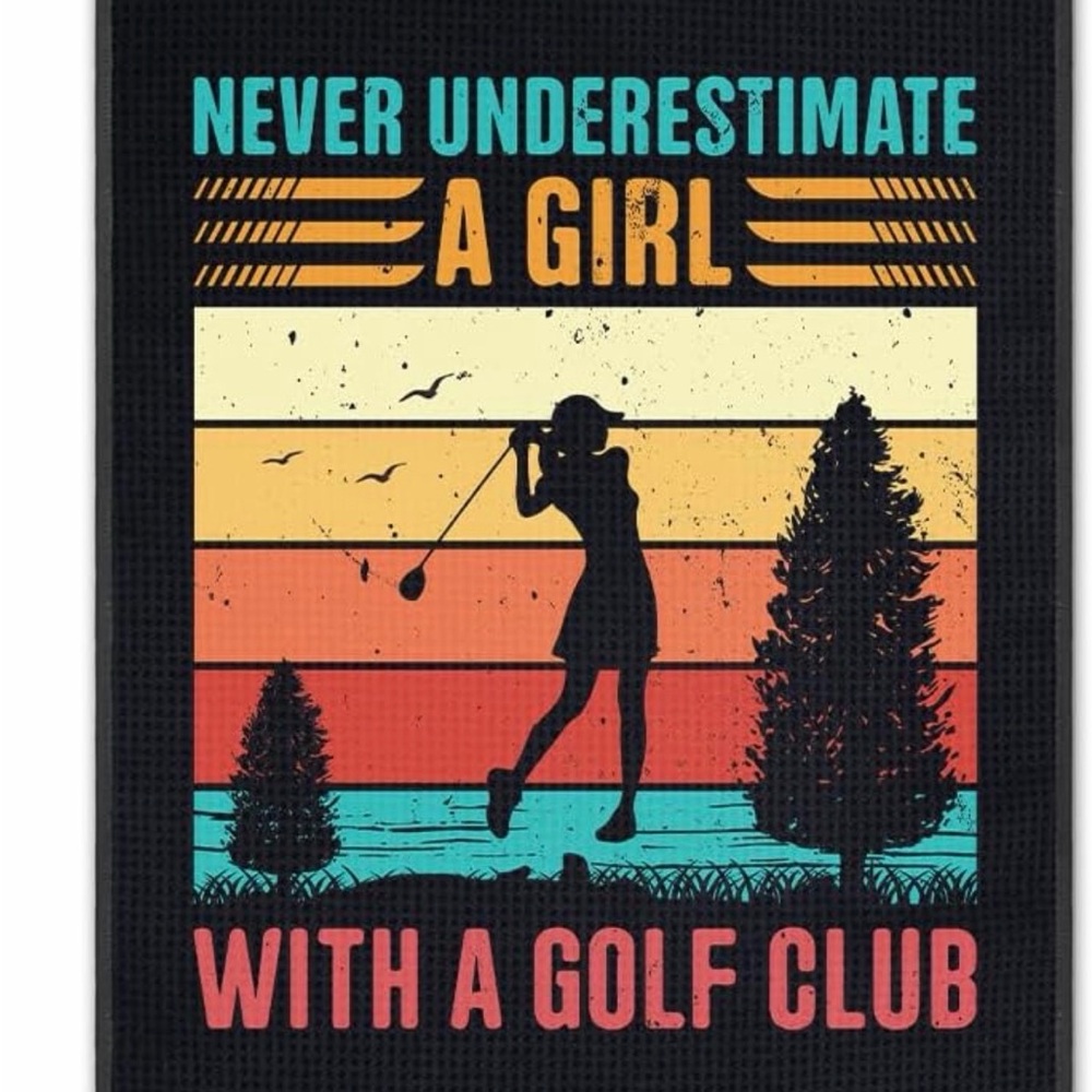 Retro Golf Towel
